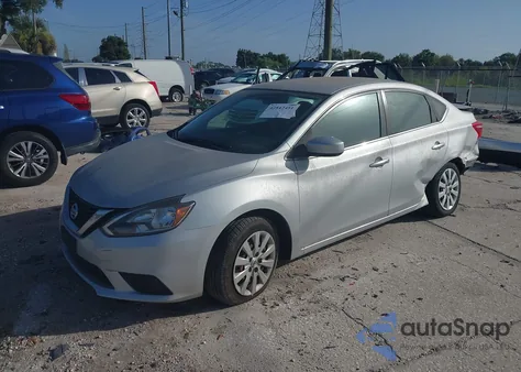 2017 Nissan Sentra Sv из США, поврежденный, VIN 3N1AB7AP6HY404833
